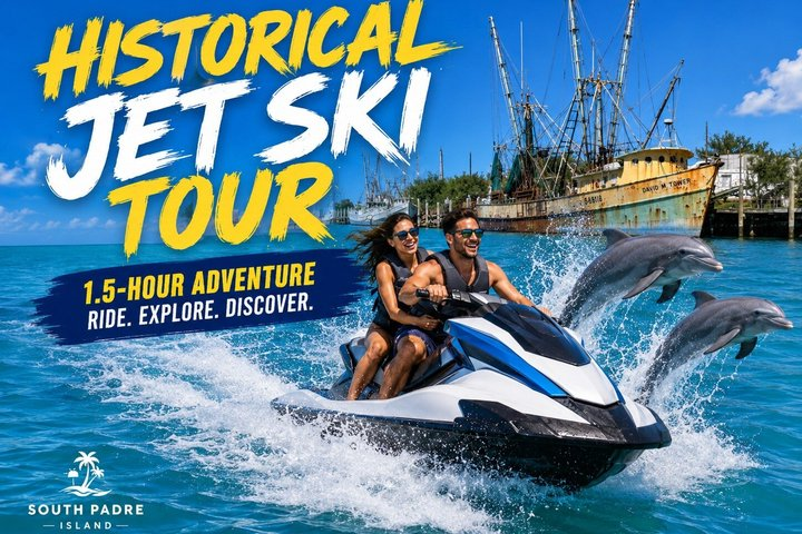 1.5-Hour Historical Jet Ski Experience in South Padre Island - Photo 1 of 12